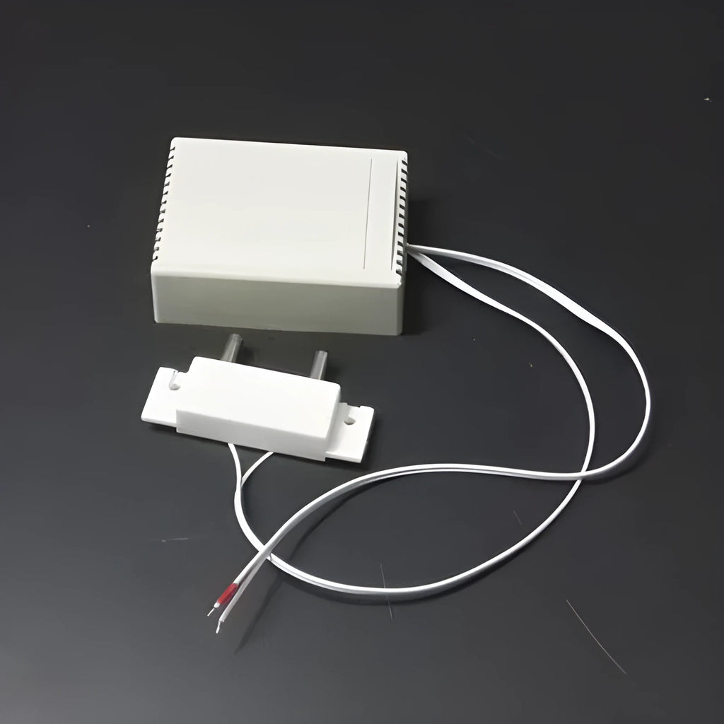 White water level sensor with relay controller for automatic pump stop and start in tanks and ponds