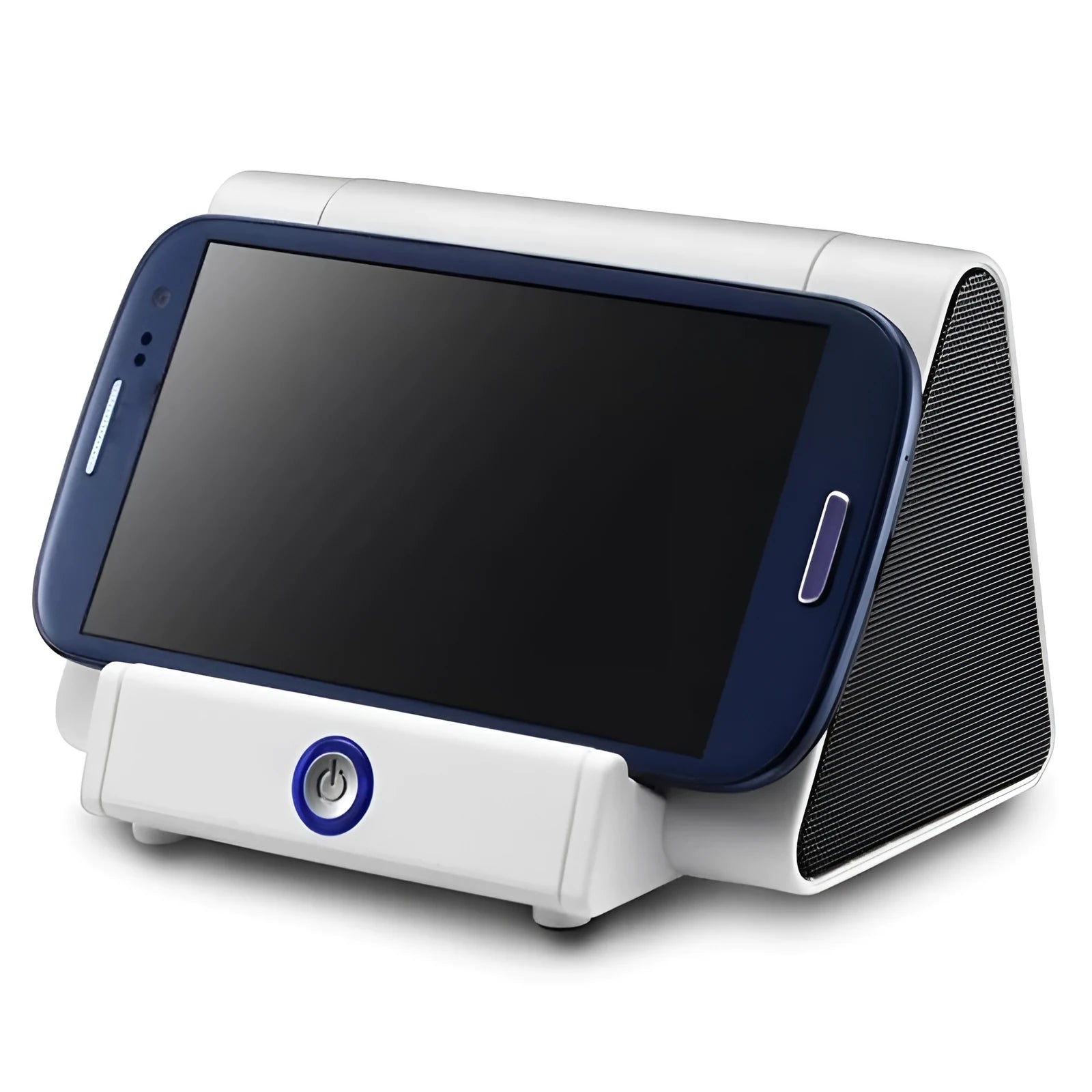 Mini wireless Bluetooth speakers in black or white colours for mobile phones and computers