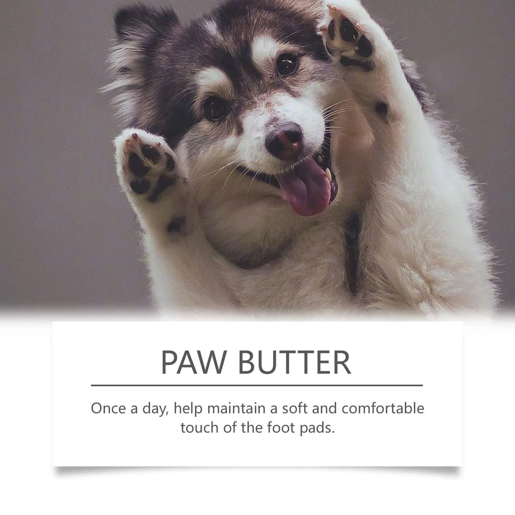 30g tube of dog paw soothing care cream on a light background