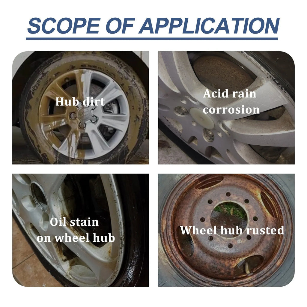 Car brake disc cleaning kit with 100ml spray bottle, small sponge, and microfibre cloth.