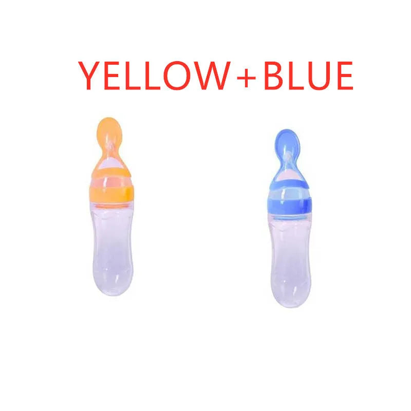 Six plastic colour-coded laundry separator balls on a blue background.