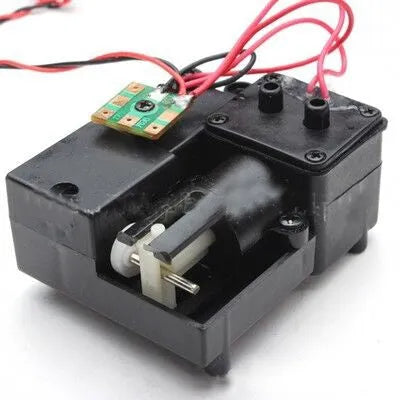 Black ABS plastic smoke generator box accessory for 1:16 scale RC model tanks.