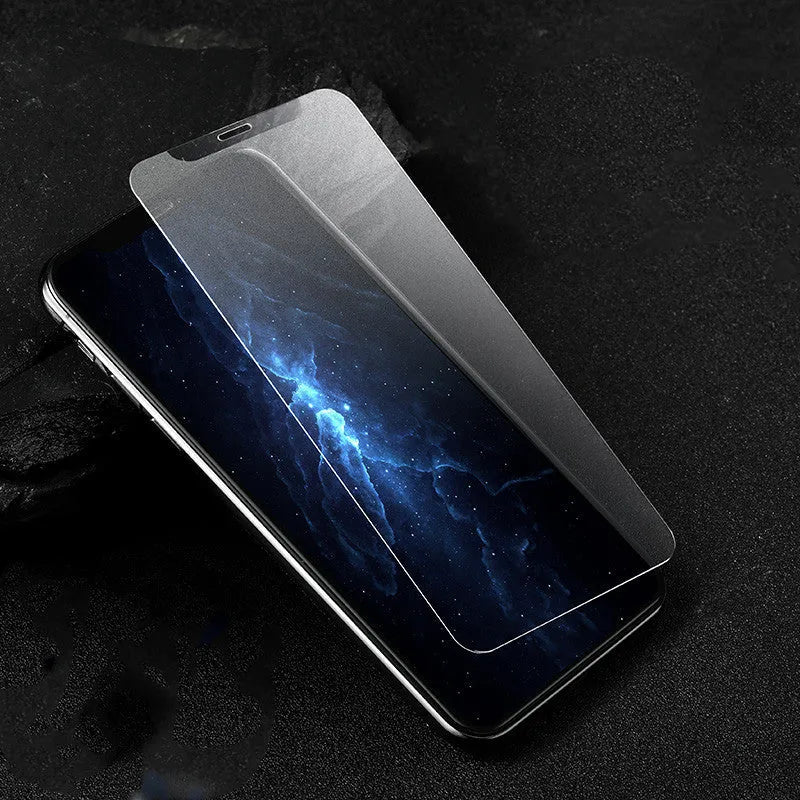 Tempered glass screen protector for Apple iPhone with anti-fingerprint and anti-drop features