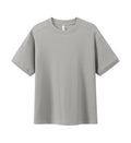 Men's loose fit short sleeve cotton pique t-shirt on a hanger in a choice of colours.