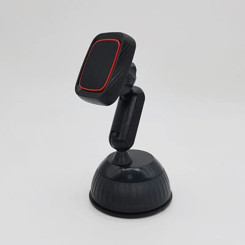 Hose black coloured universal car phone holder with long brush design for air vent or windshield mounting