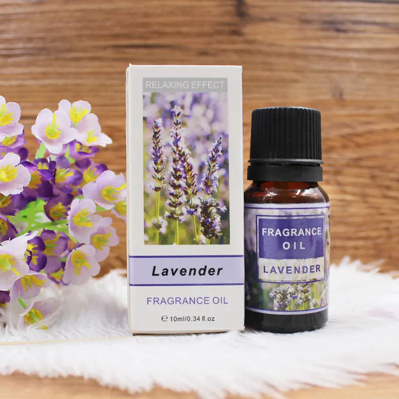 12 bottle plant aromatherapy essential oil set with various natural fragrances for air freshening