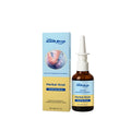 30ml bottle of female perianal soothing spray with a spray nozzle, labelled with key botanical ingredients.
