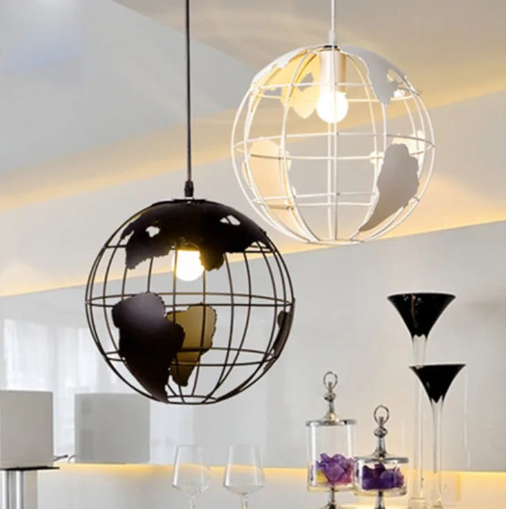 Nordic style black iron pendant light with 300mm shade on adjustable cord, button switch, 220V incandescent fitting
