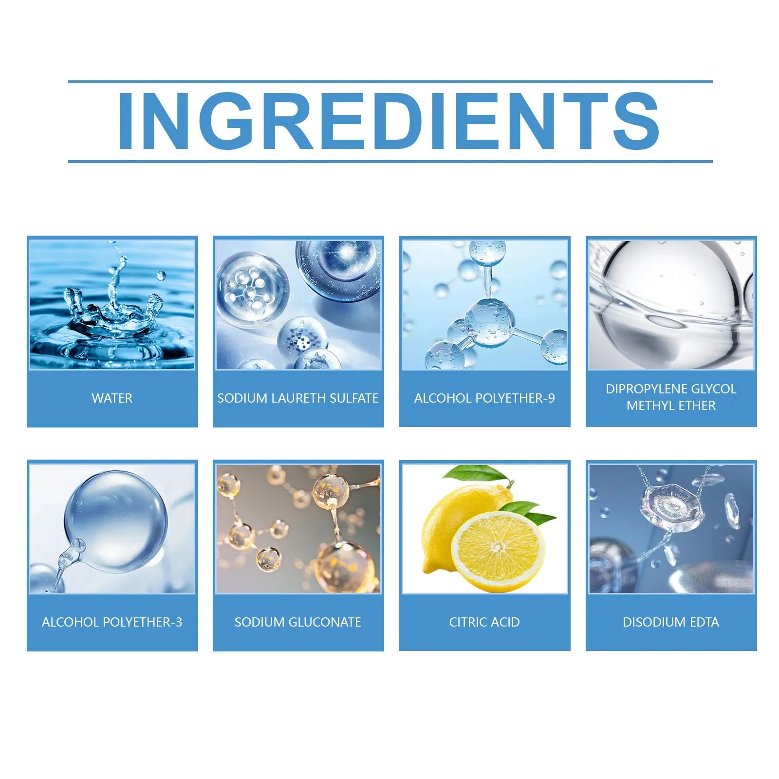 60ml foam car wash decontamination cleaning solution in a 3.4x9.8cm bottle with spray cap, against white background