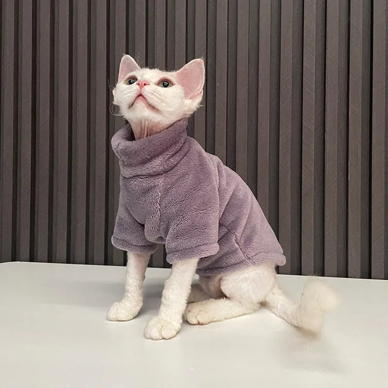 Ren Fa Cai hairless cat clothes available in multiple colours and 13 sizes from XS to XXXL+