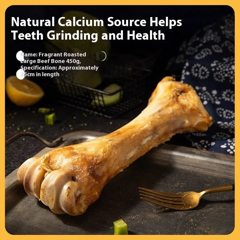 A large, medium, and small pet molar rod dog chew for teeth cleaning and training.