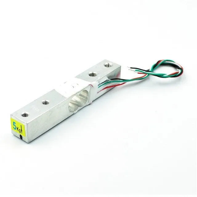 24-bit precision pressure sensor weighing module with IIC interface, shown in blue, green, purple or red board options