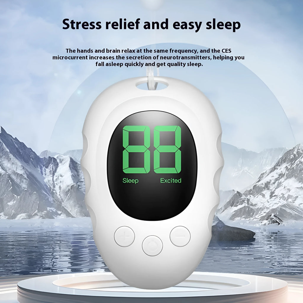 Silicone sleep aid hand grip monitor in black, green and white colour options