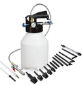 Pneumatic automatic transmission oil changer tool with a tank, available in 6L and 10L capacities.