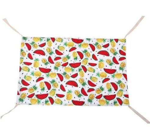 104x76cm crushed velour baby crib hammock attached to crib with SIDS risk reduction design