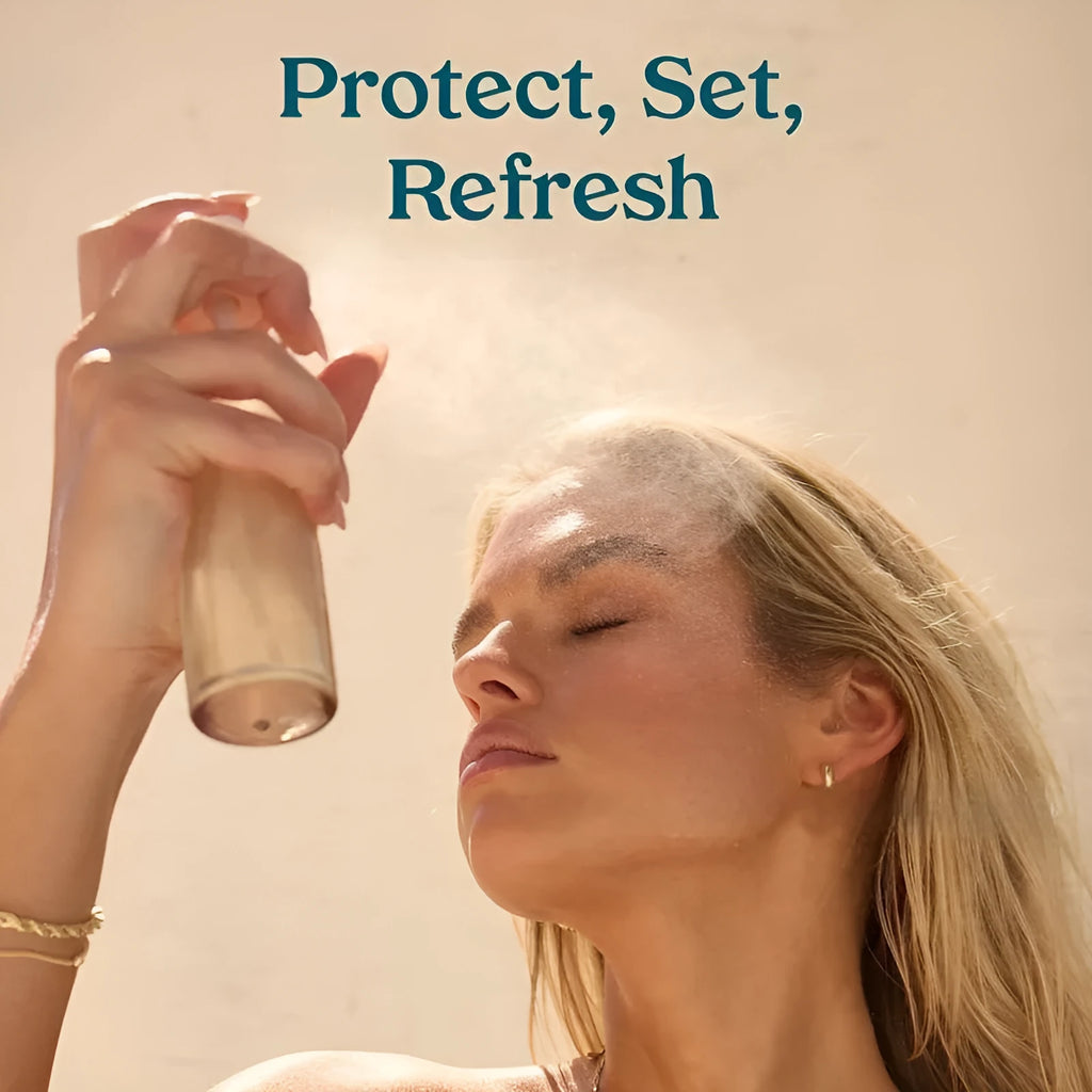 75ml makeup refreshing spray bottle with moisturising and nourishing light texture formula.