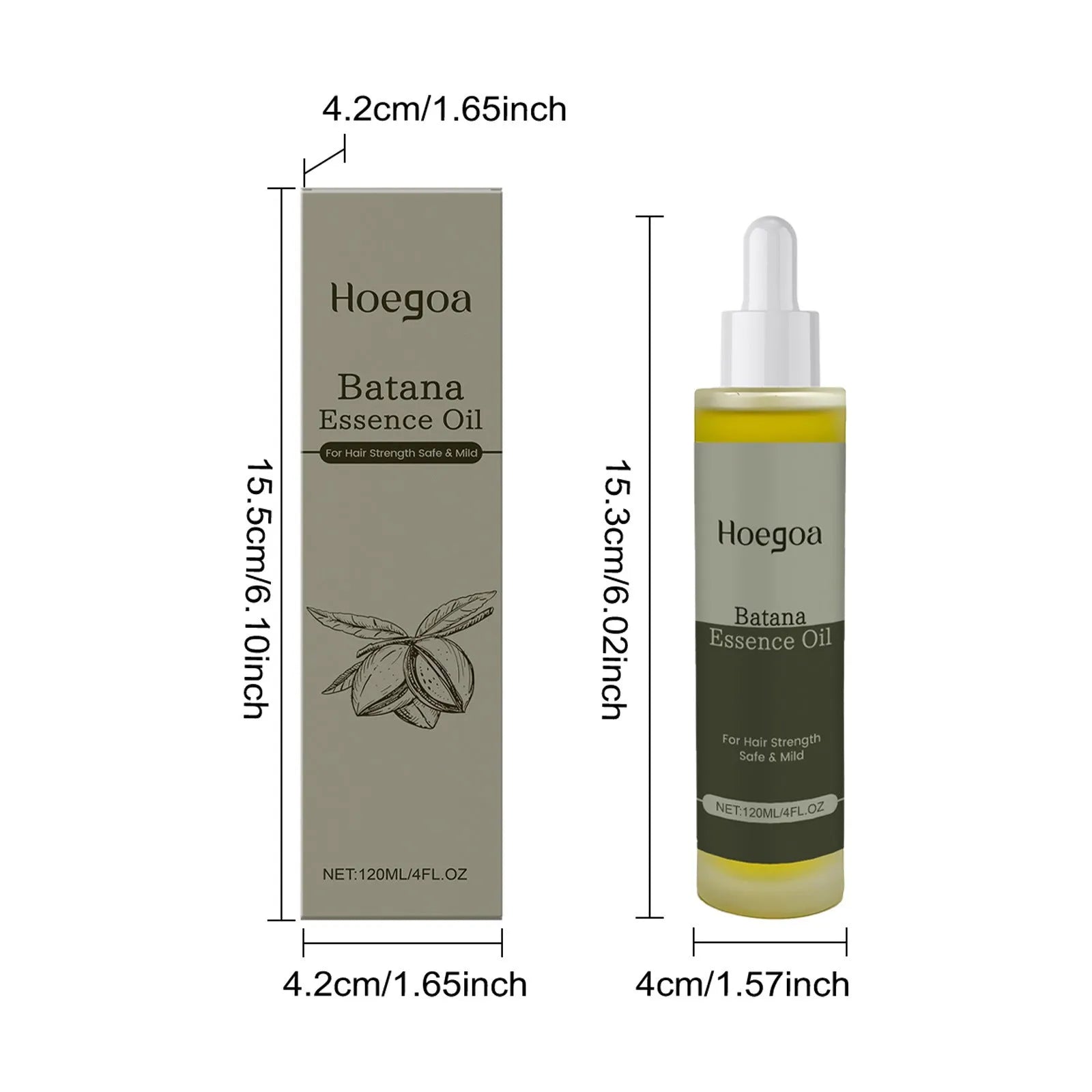 Platthana Secret Hair Essential Oil 120ml bottle with ginger and rosemary oil formula