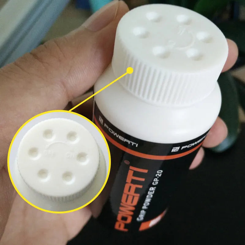 White magnesium carbonate sports anti-slip powder for badminton tennis weightlifting