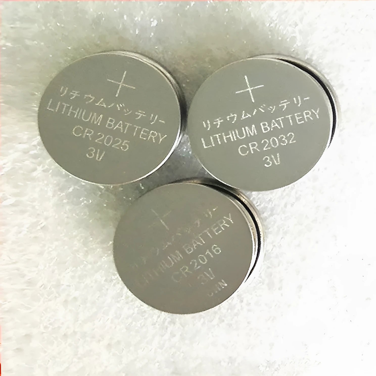 3V lithium button battery CR2032 CR2025 CR2016 20mm coin cell