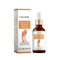 30ml Vitamin C serum bottle with hyaluronic acid, vitamin E and mint extract, measuring 3.8cm by 8.6cm