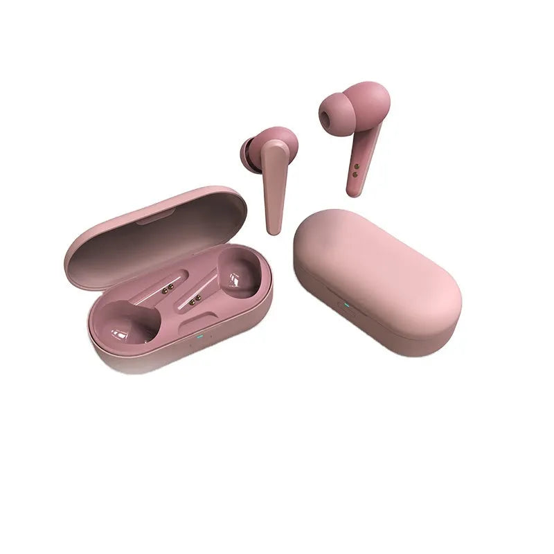 Black ANC active noise reduction wireless headphones with over-ear design.
