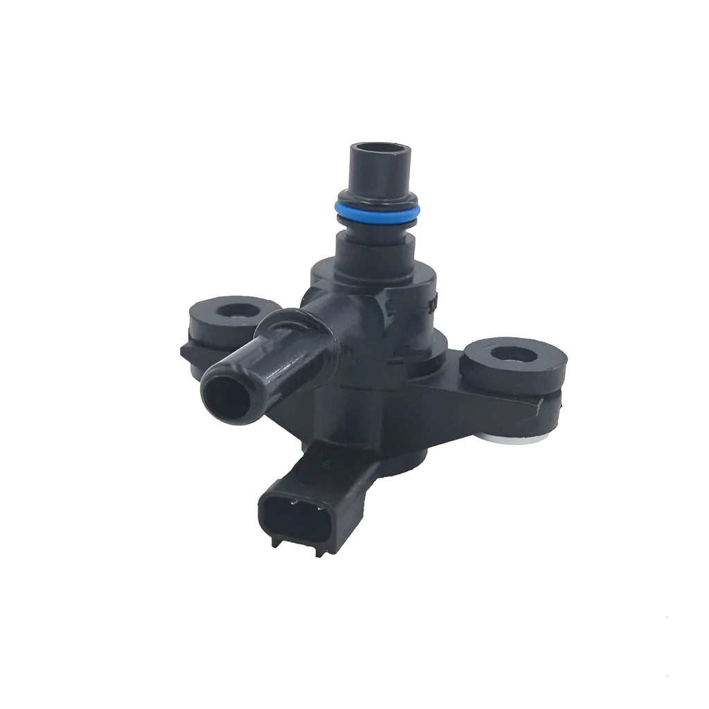 Black ABS plastic turbocharger boost solenoid valve for Ford vehicles, part number AU5A-9G866-AB