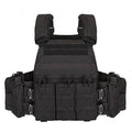 Men's polyester camouflage tactical vest in free size for outdoor training and shooting sports