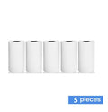 Portable pocket wrong question printer in black with 57mm thermal paper roll for students