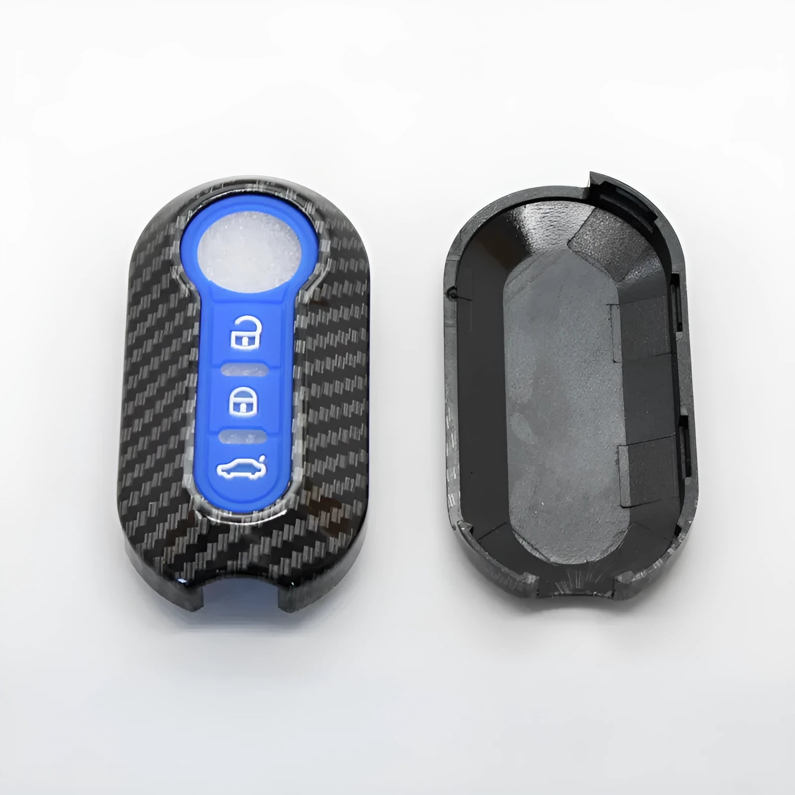 Fiat 500 Boyue Ottimo Viaggio car key replacement shell in ABS plastic