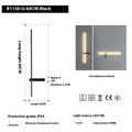 Outdoor waterproof stainless steel wall lamp with warm white 3000K light for courtyard and stairs