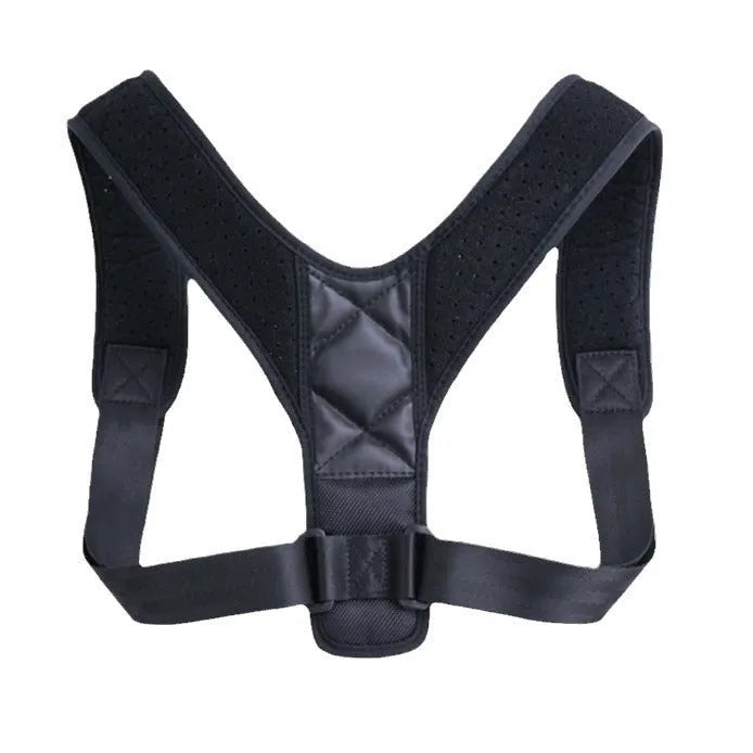 Babaka nylon sitting posture correction belt shown in two style types.