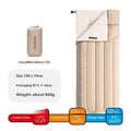 Four seasons portable outdoor camping sleeping bag with storage bag in various colours