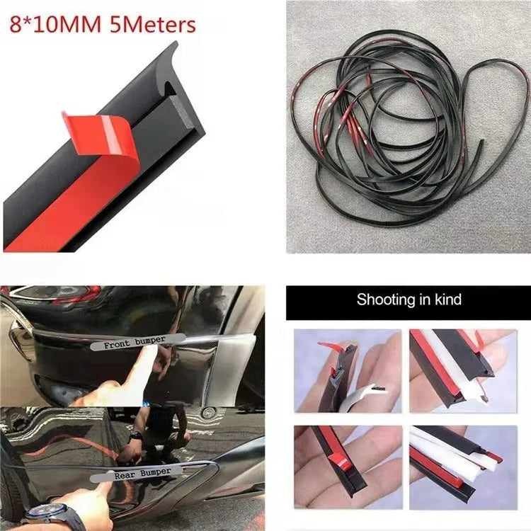 Black and white TPE rubber seal strips for automotive and machinery gap filling applications