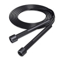 Children's black skipping rope with 2.8m specification, PP material, PVC fitness rope for running sports and training