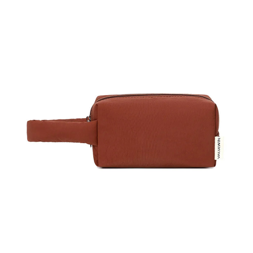 Digital accessories storage bag in khaki for cables headset and power bank