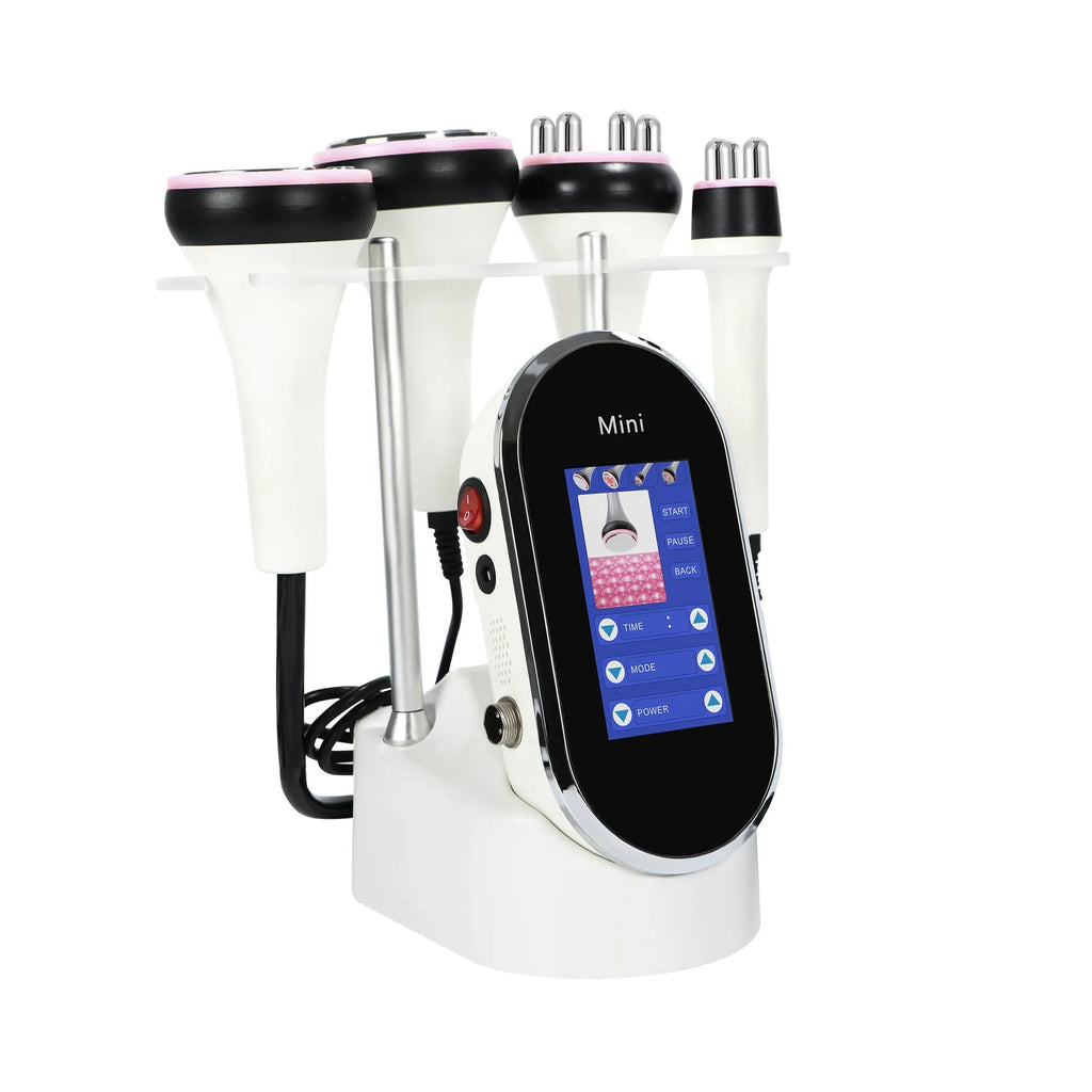 4-in-1 40K cavitation machine ultrasonic beauty device for facial and body care with ten gears