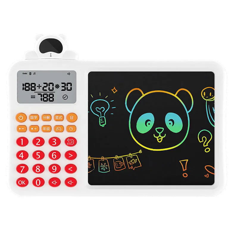 Astronaut-themed oral arithmetic learning machine in English version, made of ABS plastic with rechargeable battery