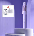 Automatic hair curler with 32mm ceramic barrel in a choice of colours including beige and pink.