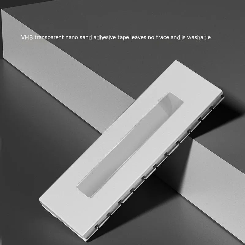 Black and white piano-shaped plastic temporary parking sign for vehicles