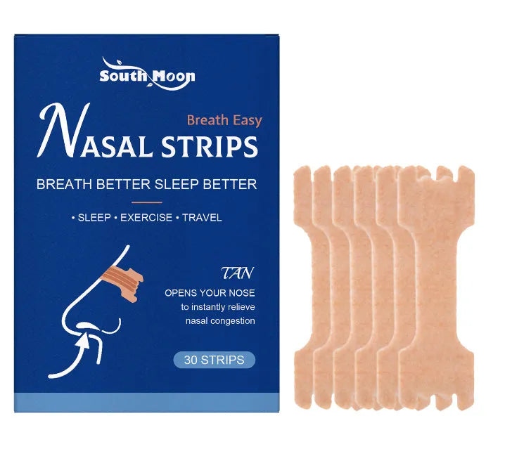 Snoring cessation nasal patch with lavender oil, 30 strips in single pack