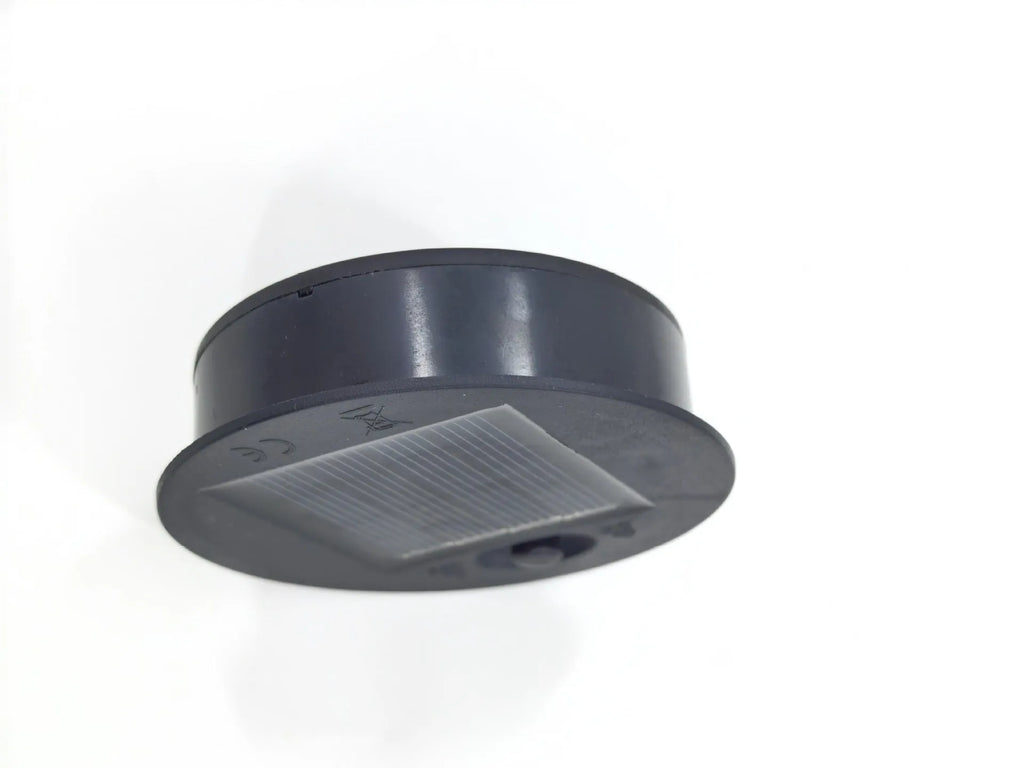 Oval solar LED battery box accessory, 2cm by 7cm, 1.2V 0.02W, IP44, for garden solar lights