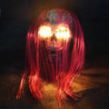 PVC plastic Halloween skeleton arm hand LED light with ground stake for outdoor decoration