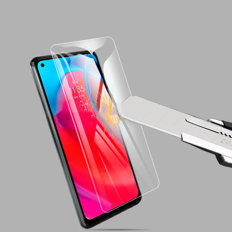 Tempered glass screen protector for Moto G Stylus 5G, 0.3mm thick with 2.5D curved edge