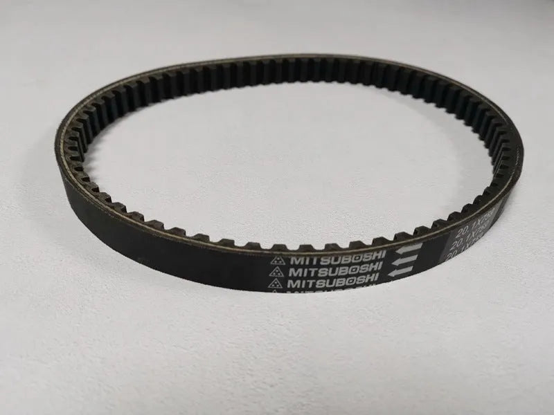 Black drive belt for Guangyang Jili GP110 and Fengli VP110 pedal motorcycles
