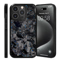 Carbon fiber phone case for iPhone 15 Pro Max, black colour, all-inclusive shockproof cover