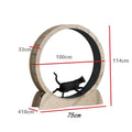 Large cat silent treadmill roller made from multilayer board for indoor weight loss exercise