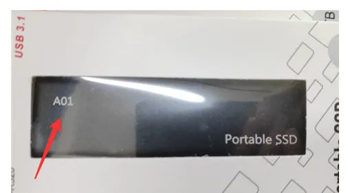 Ultra-thin metal mobile SSD expansion hard drive in red, black, blue, and silver colour options.