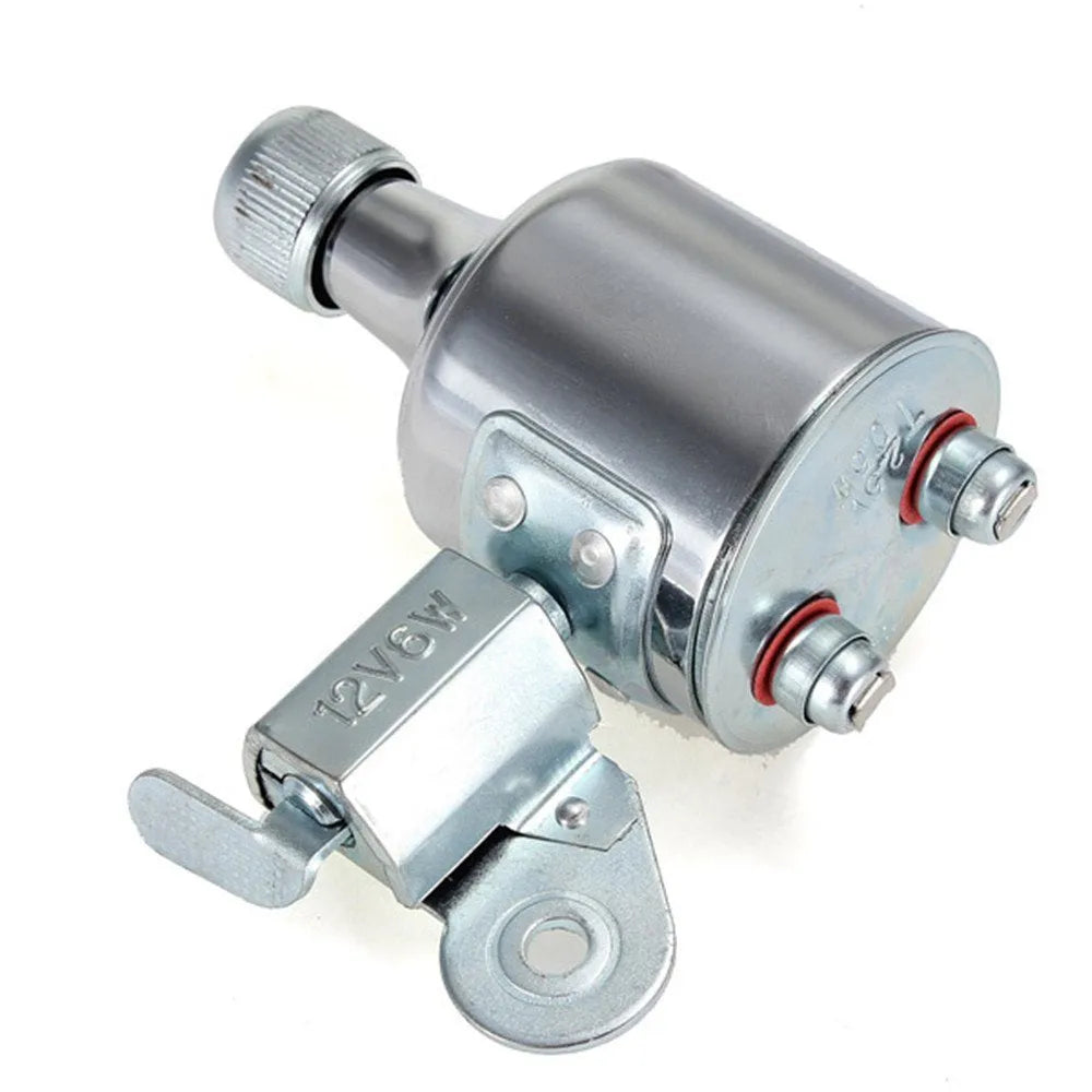 Silver bicycle dynamo generator light modification kit showing mounting bracket and wiring connections