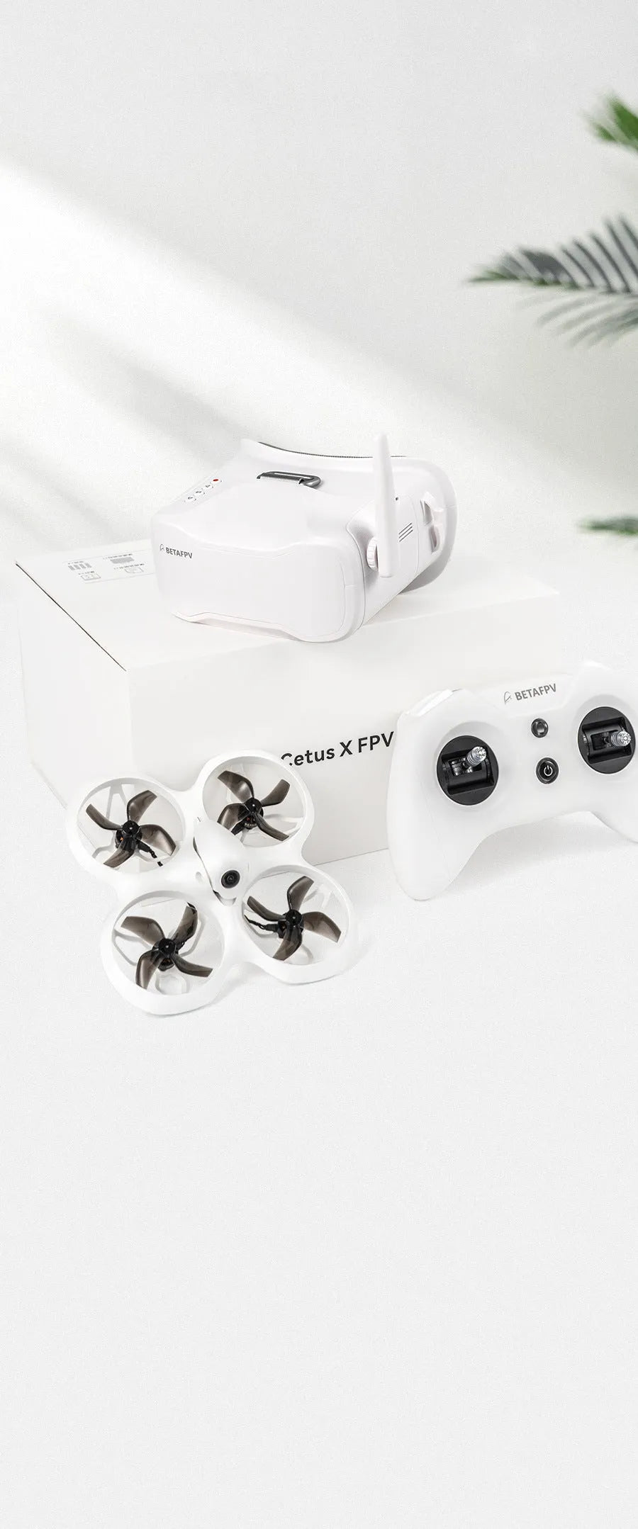 First Vision HD Cetus X ELRS plastic drone under 30 cm for indoor education