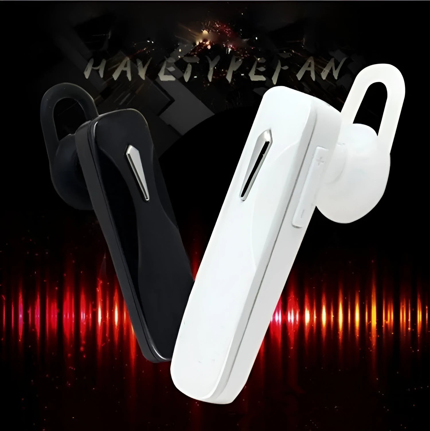M163 car Bluetooth headset unit showing controls for hands-free calling and music playback